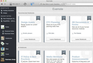 evernote business