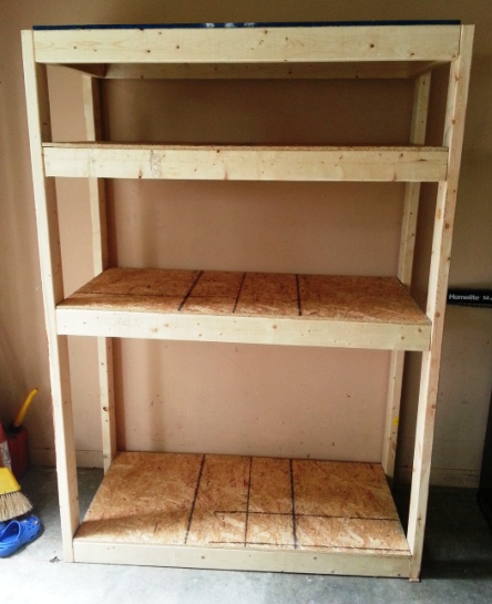 garage storage shelf