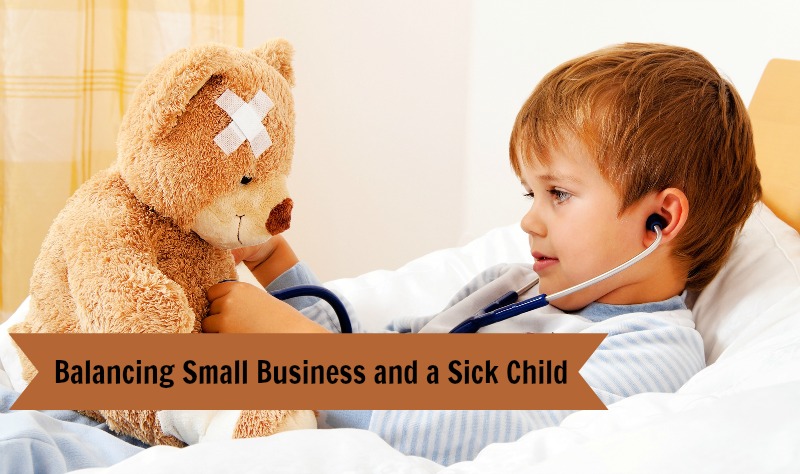 balance small business sick child