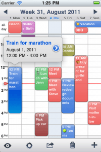 ipad calendar