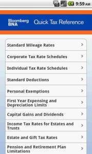 bna tax reference
